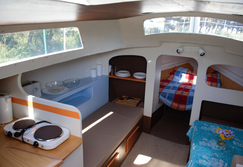 Dormir dans un bateau : l'espace couchage