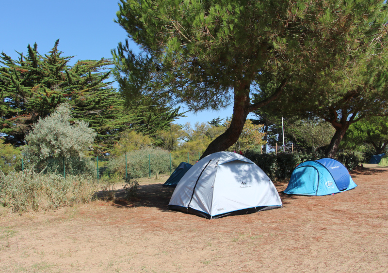 Emplacement de camping en Vendée côté plage
